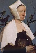 Hans Holbein With squirrels and birds swept Europe and the portrait of woman oil